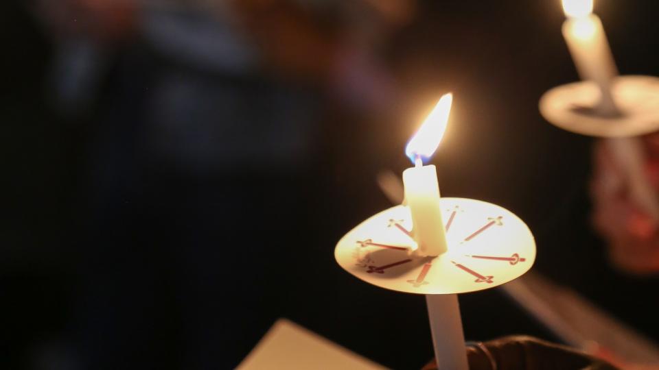 candlelight vigil to end violence against women