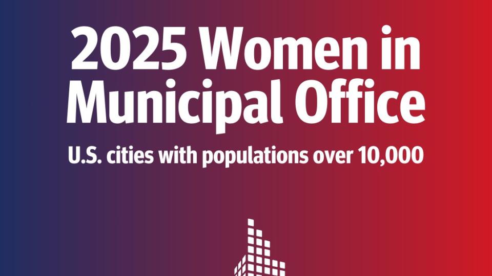 2025 women in municipal office graphics