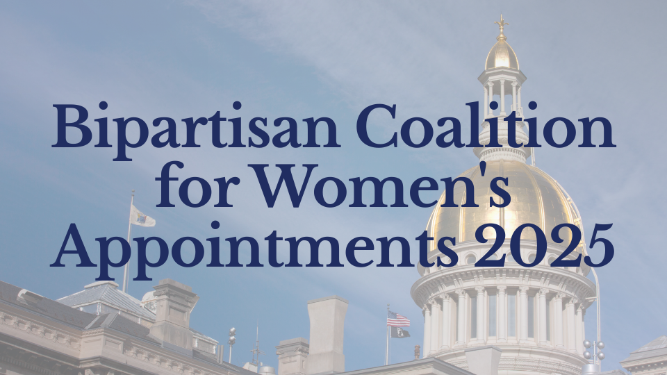 Bipartisan Coalition for Women's Appointments 2025 graphic