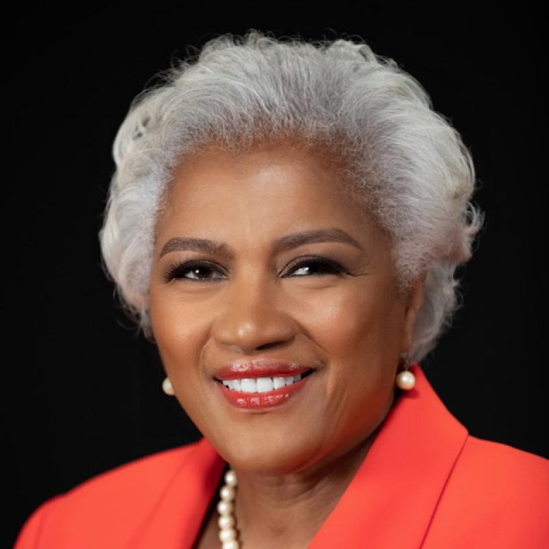 Close up portrait of Donna Brazile