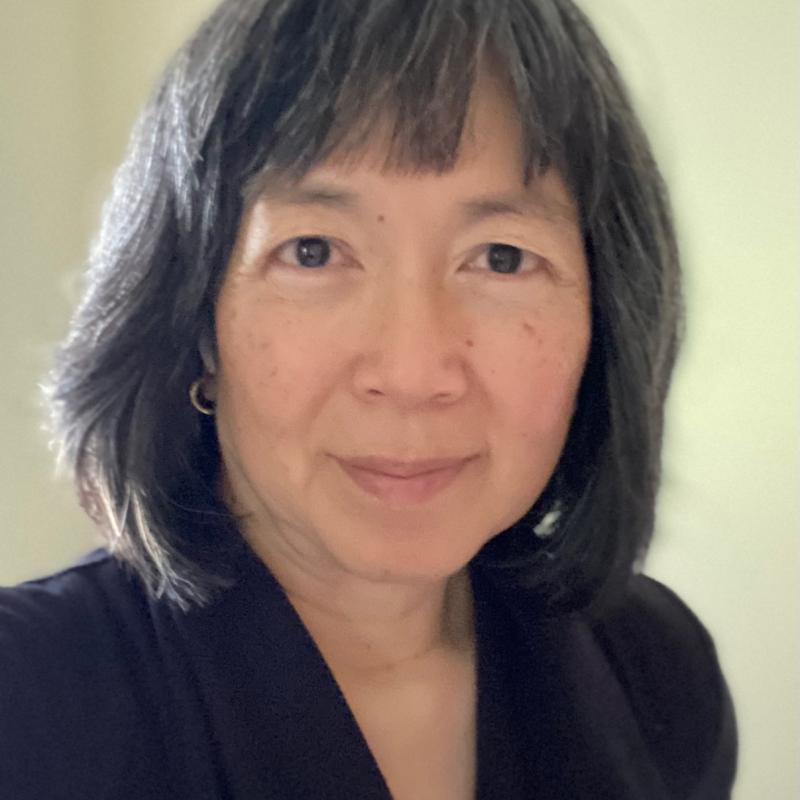 A selfie of Mary Pan