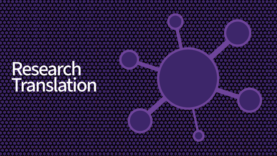 research translation with hub image